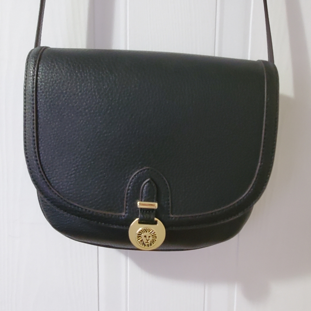 Anne Klein Black Crossbody Bag